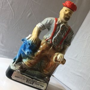 Vintage Paul Bunyan & blue ox Babe Minnesota centennial 1971
